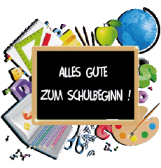 Mensajes Alemán Alles Gute zum Schulbeginn Fondo transparente 002 