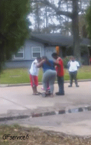 Umorismo -  Fun PERSONE Hoverboard Fail 01 