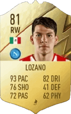 Multimedia Videogiochi F I F A - Giocatori carte Messico Hirving Lozano 