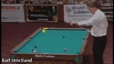 Earl Strickland-Humour - Fun Sports Billiard Best Off Shot 