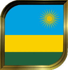 Fahnen Afrika Ruanda Plaza 