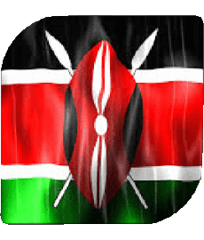 Fahnen Afrika Kenia Platz 