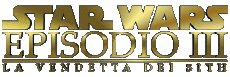 Multimedia Películas Internacional Star Wars Episodio 03 La Vendetta dei Sith  Logo 