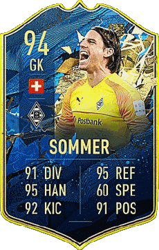 Multi Média Jeux Vidéo F I F A - Joueurs Cartes Suisse Yann Sommer 