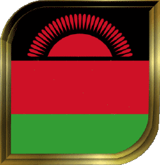 Bandiere Africa Malawi Quadrato 