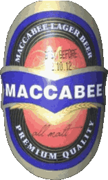 Bebidas Cervezas Israel Maccabee 