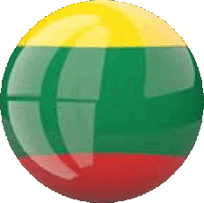 Drapeaux Europe Lituanie Rond 