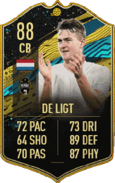 Multimedia Vídeo Juegos F I F A - Jugadores  cartas Países Bajos Matthijs de Ligt 