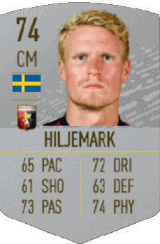 Multimedia Videogiochi F I F A - Giocatori carte Svezia Oscar Hiljemark 