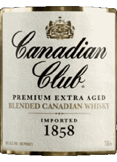 Boissons Whisky Canadian Club 