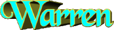 Vorname MANN - UK - USA - IRL - AUS - NZ W Warren 