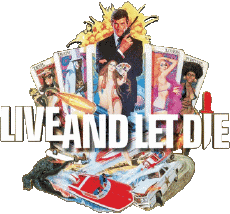 Multi Média Cinéma International James Bond 007 Vivre et laisser mourir Logo Anglais 