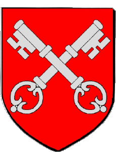 Banderas Francia Departamentos - Ciudades 38 TULLINS 