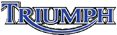 1990-Transporte MOTOCICLETAS Triumph Logo 1990