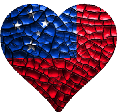 Drapeaux Océanie Samoa Coeur 