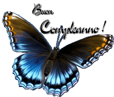 Nachrichten Italienisch Buon Compleanno Farfalle Transparenter Hintergrund 006 