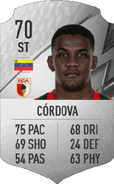 Multimedia Vídeo Juegos F I F A - Jugadores  cartas Venezuela Sergio Córdova 