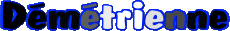 First Names FEMININE - France D Démétrienne 