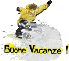 Messages Italian Buone Vacanze Iverno Serie 04 