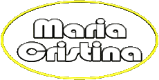 Prénoms FEMININ - Italie M Composé Maria Cristina 