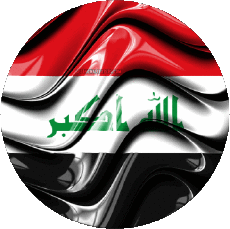 Flags Asia Iraq Round 
