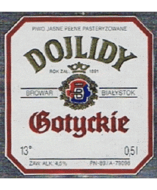 Bebidas Cervezas Polonia Dojlidy 