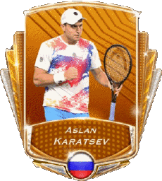 Sports Tennis - Joueurs Russie Aslan Karatsev 
