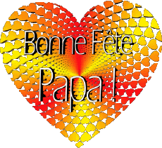 Mensajes Francés Bonne Fête Papa 06 