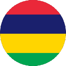 Flags Africa Mauritius Round 