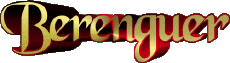 Prénoms MASCULIN - Espagne B Berenguer 