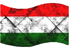 Drapeaux Europe Hongrie Rectangle 