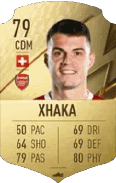 Multimedia Videogiochi F I F A - Giocatori carte Svizzera Granit Xhaka 