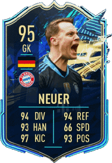 Multi Media Video Games F I F A - Card Players Germany Manuel Neuer 