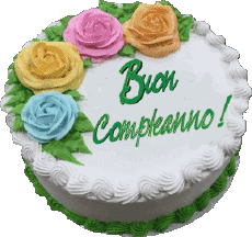 Nachrichten Italienisch Buon Compleanno Dolci 007 
