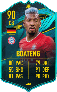 Multimedia Videogiochi F I F A - Giocatori carte Germania Jérôme Boateng 
