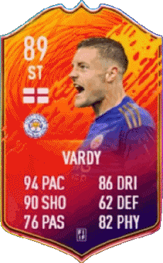 Multimedia Videogiochi F I F A - Giocatori carte Inghilterra Jamie Vardy 