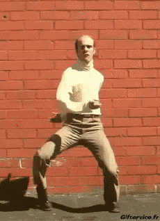 Humor -  Fun MENSCHEN Lustige Tänzer Serie 01 