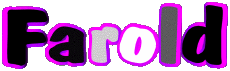 First Names MASCULINE -  UK - USA - IRL - AUS - NZ F Farold 