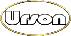First Names MASCULINE -  UK - USA - IRL - AUS - NZ U Urson 