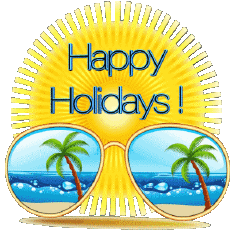 Nachrichten Englisch Happy Holidays Transparenter Hintergrund 18 