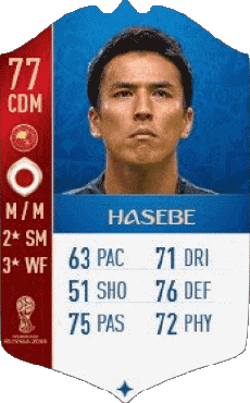 Multimedia Videospiele F I F A - Karten Spieler Japan Makoto Hasebe 