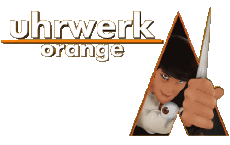 Multi Média Cinéma International Orange Mécanique Logo Allemand 