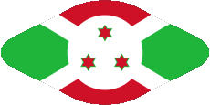 Banderas África Burundi Diverso 