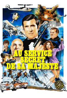 Multimedia Películas Internacional James Bond 007 Al Servicio secreto de su Majestad Logotipo Francés 