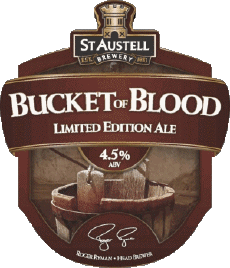 Bucket of Blood-Getränke Bier UK St Austell Bucket of Blood
