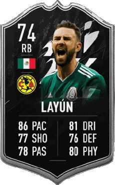 Multimedia Videospiele F I F A - Karten Spieler Mexiko Miguel Layún 