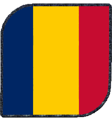 Banderas África Chad Plaza 