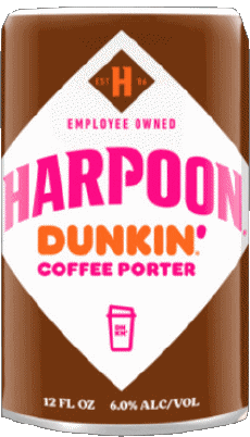 Dunkin' Coffee Porter-Bevande Birre USA Harpoon Brewery 