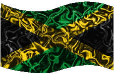 Banderas América Jamaica Rectángulo 