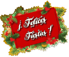 Messages Espagnol Felices Fiestas Serie 03 